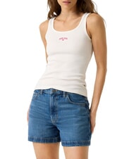 GUESS JEANS EMBRO  blanco alabastro - camiseta - 1