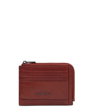 PIQUADRO S141 Tarjetero de cuero - Carteras Hombre