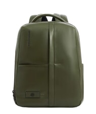 PIQUADRO RUSSEL Mochila de cuero para port&aacute;til de 15,6" VERDE - Mochilas para port&aacute;til - 1