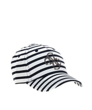 GUESS CECILIA STRIPED MARINA Gorra con visera - Sombreros