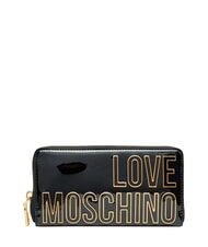 LOVE MOSCHINO BOLD LOVE Cartera con cremallera negro - Carteras Mujer - 1