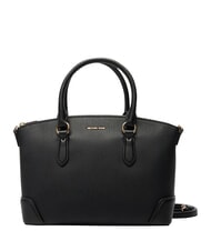 MICHAEL KORS MURPHY Bolso de mano con correa para el hombro, de piel. negro - Bolsos Mujer - 1