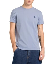 TIMBERLAND SS DUNRIVER CREW Camiseta de algod&oacute;n azul medio - camiseta - 1