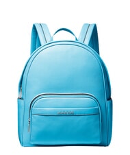 MICHAEL KORS BEX Mochila con bolsillo frontal, de piel. Azul Santorini - Bolsos Mujer - 1