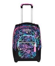 SEVEN SPRINKLING Mochila con carrito de 2 ruedas, fija fuxiafluo - Mochilas con ruedas - 1