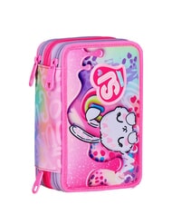 SJGANG FANTASYS GIRL Estuche para l&aacute;pices con 3 cremalleras - Estuches y Accesorios