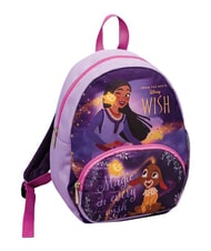 WISH ASILO Mochila peque&ntilde;a con laterales de malla VIOLA - Mochilas Escuela & Tiempo Libre - 1