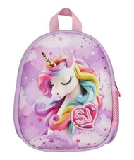 SJGANG FANCY ANIMALS Mochila peque&ntilde;a con bolsillo lateral Violeta - Mochilas Escuela & Tiempo Libre - 1