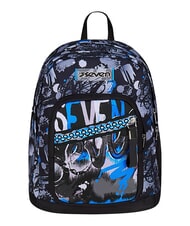 SEVEN HUE E WRITES Mochila de doble compartimento azul reflejo - Mochilas Escuela & Tiempo Libre - 1