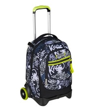SEVEN NEW TECH BOY Mochila con carrito de 2 ruedas desmontable steelgray - Mochilas con ruedas - 1