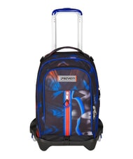 SEVEN OPTICAL SHADE BOY Mochila con carrito de 3 ruedas, desmontable azul reflejo - Mochilas con ruedas - 1