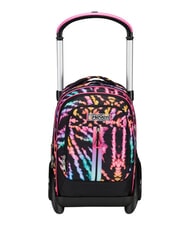 SEVEN MULTI-SHADE GIRL Mochila con carrito de 2 ruedas desmontable negro - Mochilas con ruedas - 1