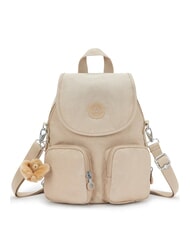 KIPLING FIREFLY UP CONVERTIBLE Mochila beige brillante - Bolsos Mujer - 1