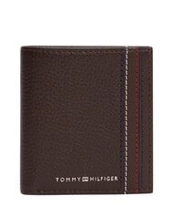 TOMMY HILFIGER TH CENTRAL Cartera y tarjetero de piel. granos de caf&eacute; - Carteras Hombre - 1