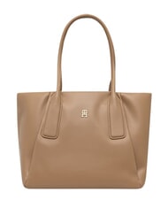 TOMMY HILFIGER TH ESSENTIAL Bolso de hombro lienzo de safari - Bolsos Mujer - 1