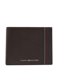 TOMMY HILFIGER TH CENTRAL Cartera con tarjetero, de piel. granos de caf&eacute; - Carteras Hombre - 1