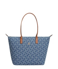 TOMMY HILFIGER POPETTE Bolso de compras de hombro, XL mezclilla azul - Bolsos Mujer - 1