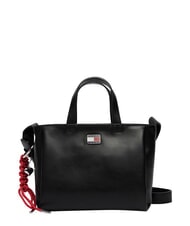 TOMMY HILFIGER TJ CITY CHARM Bolso de mano con correa para el hombro. negro - Bolsos Mujer - 1