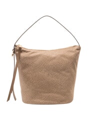BORBONESE PRIVE Bolso de hombro vertical beiger yegua - Bolsos Mujer - 1