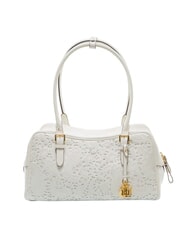 RALPH LAUREN MARCY Bolso de hombro blanco suave - Bolsos Mujer - 1