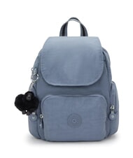 KIPLING CITY ZIP MINI Mochila peque&ntilde;a con solapa piedra azul - Bolsos Mujer - 1