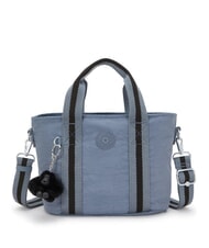 KIPLING MINTA Bolso tote mediano con bandolera piedra azul - Bolsos Mujer - 1
