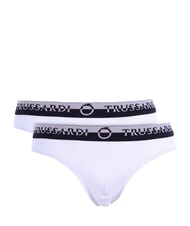 TRUSSARDI DOUBLE ELASTIC Paquete de 2 pares de calzoncillos blanco - Calzoncillos de hombre - 1