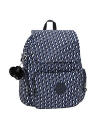 KIPLING CITY ZIP S Mochila con m&uacute;ltiples bolsillos azul 3D - Bolsos Mujer - 1