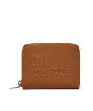 LOVE MOSCHINO SIGNATURE LOVE Cartera mediana con cremallera CUERO - Carteras Mujer - 1