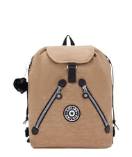 KIPLING NEW FUNDAMENTAL L Mochila de tela herencia del bronceado temprano - Mochilas Escuela & Tiempo Libre - 1