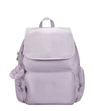 KIPLING CITY ZIP Mochila con solapa morado claro - Bolsos Mujer - 1