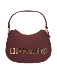 LOVE MOSCHINO BOLD LOVE Bolso de mano con correa para el hombro. vino - Bolsos Mujer - 1