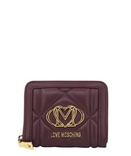 LOVE MOSCHINO EMBOSSED Cartera peque&ntilde;a con cremallera - Carteras Mujer