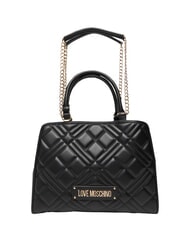 LOVE MOSCHINO QUILTED Bolso de mano con correa de cadena para el hombro. - Bolsos Mujer