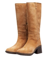 TIMBERLAND BELLEVAUX Bot&iacute;n de piel gamuza marr&oacute;n media - Zapatos Mujer - 1