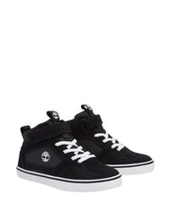TIMBERLAND STONE JUMP MID Zapatillas deportivas de piel mixta ante negro - Zapatos de beb&eacute; - 1