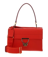 COCCINELLE CAMPIONARIO - ARLETTIS SIGNATURE Bolso de piel con bandolera con logo gazpacho - Bolsos Mujer - 1