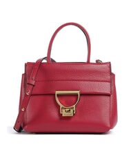 COCCINELLE CAMPIONARIO - ARLETTIS Mini bolso de piel con bandolera sangr&iacute;a - Bolsos Mujer - 1