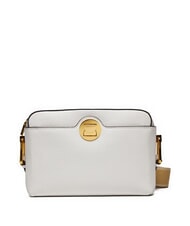 COCCINELLE CAMPIONARIO - LIYA SIGNATURE Bolso bandolera, en piel. blanco brillante - Bolsos Mujer - 1