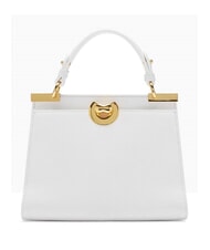 COCCINELLE CAMPIONARIO - BINXIE Bolso de mano con correa para el hombro. blanco brillante - Bolsos Mujer - 1