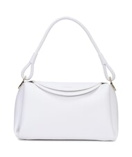 COCCINELLE CAMPIONARIO - ECLYPS Bolso bandolera de piel martillada blanco brillante - Bolsos Mujer - 1