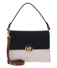 COCCINELLE CAMPIONARIO - BINXIE TRICOLOR Bolso de mano con correa para el hombro. negro/corderos/cuir - Bolsos Mujer - 1