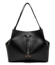 COCCINELLE CAMPIONARIO - ROUNDABOUT COW Bolso de hombro negro - Bolsos Mujer - 1
