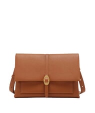 COCCINELLE CAMPIONARIO - DORIAN Bolso de hombro de piel martillada. CUIR - Bolsos Mujer - 1