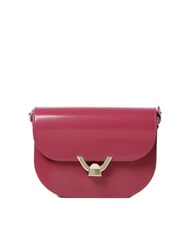 COCCINELLE CAMPIONARIO - DEW SHINY CALF  Mini bolso bandolera, en piel. palo de rosa - Bolsos Mujer - 1
