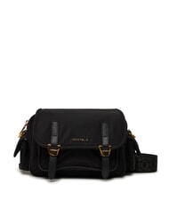 COCCINELLE CAMPIONARIO - CAMPUS PUFFY NY Bolso de hombro de nailon y piel negro - Bolsos Mujer - 1
