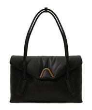 COCCINELLE CAMPIONARIO - CHESTER PUFFY SMOOTH Bolso de hombro negro - Bolsos Mujer - 1