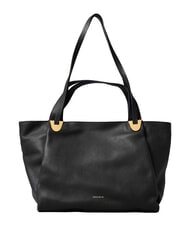 COCCINELLE CAMPIONARIO - OLIVER Bolso de piel con doble asa negro - Bolsos Mujer - 1