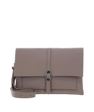 COCCINELLE CAMPIONARIO - DORIAN Bolso de hombro de piel topo c&aacute;lido - Bolsos Mujer - 1