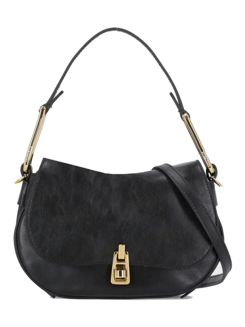 COCCINELLE CAMPIONARIO - MAGIE VINTAGE Minibolso con correa para el hombro negro - Bolsos Mujer
